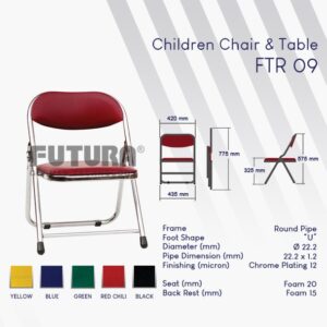 Kursi Lipat Anak Futura FTR 09 Bandung
