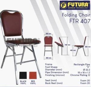 Kursi Lipat Futura FTR 407 Bandung