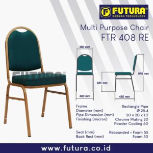 Kursi Susun Futura FTR 408 RE Bandung