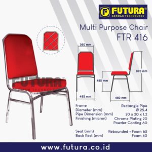 Kursi Susun Futura FTR 416 Bandung