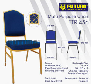 Kursi Susun Futura FTR 456 Bandung