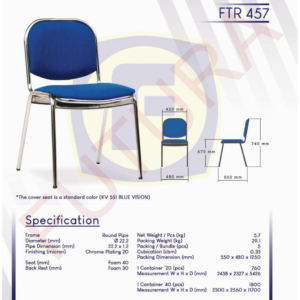 Kursi Susun Futura FTR 457 Bandung