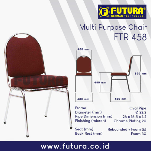 Kursi Susun Futura FTR 458 Bandung